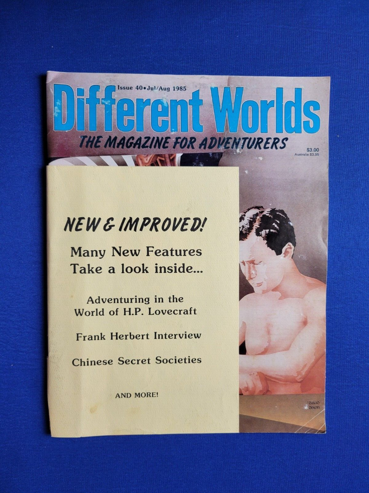 Different Worlds Magazine Issue #40 with Map