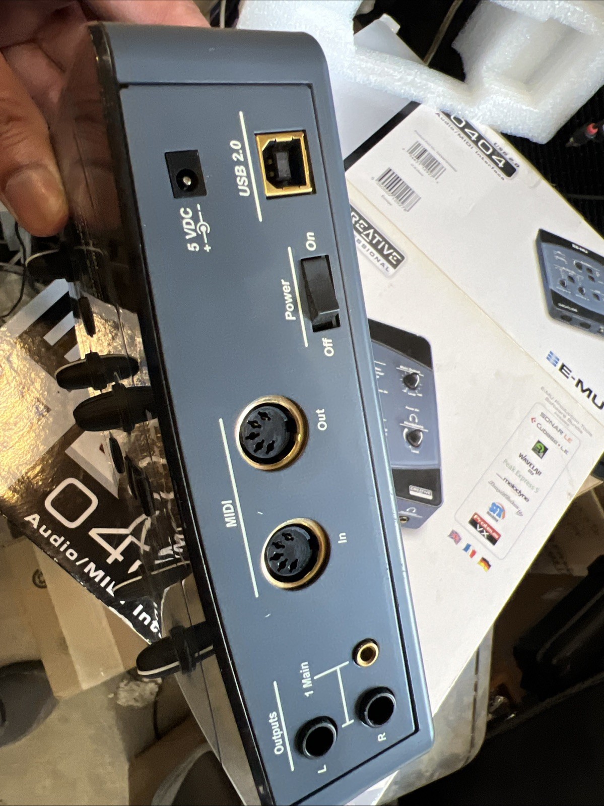 E-Mu Systems 0404 USB Audio / MIDI Computer Interface