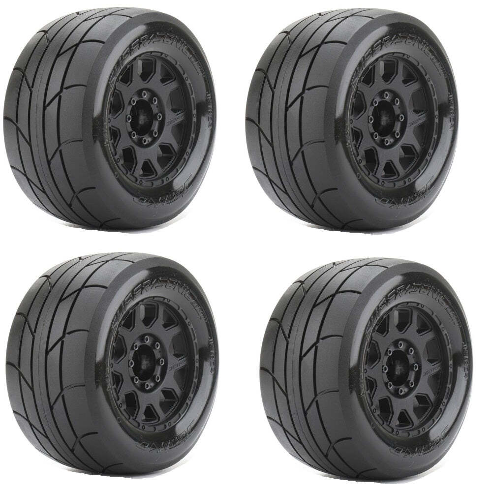 Powerhobby 1/8 MT 3.8 Super Sonic Belted Mounted Tires (4) Pri-Line