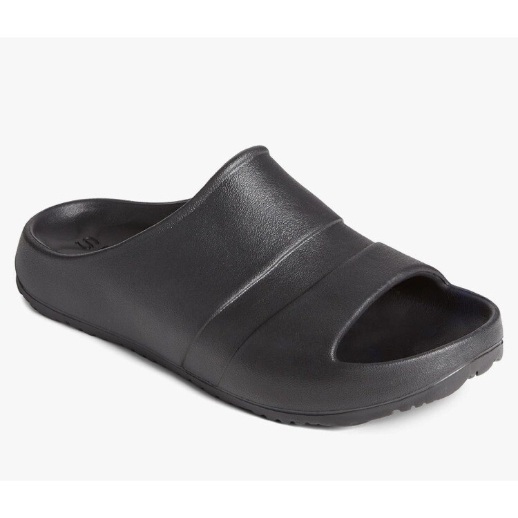 Sperry Men's Float Slide Flat Sandals Black NIB