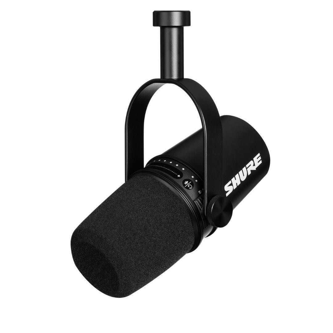 Shure MV7 USB Podcast Microphone - Black