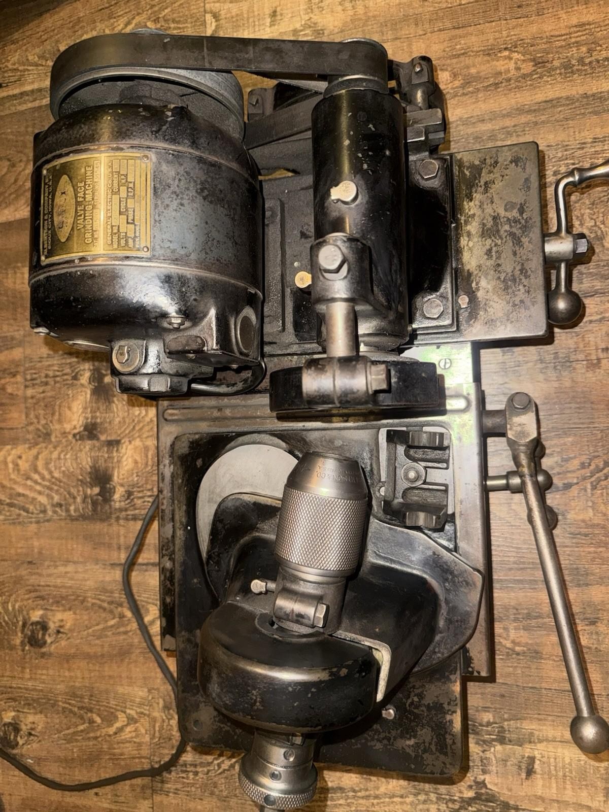 Sioux 620 Valve Face Grinding Machine Model 5KH45AB RARE PRISTINE Condition