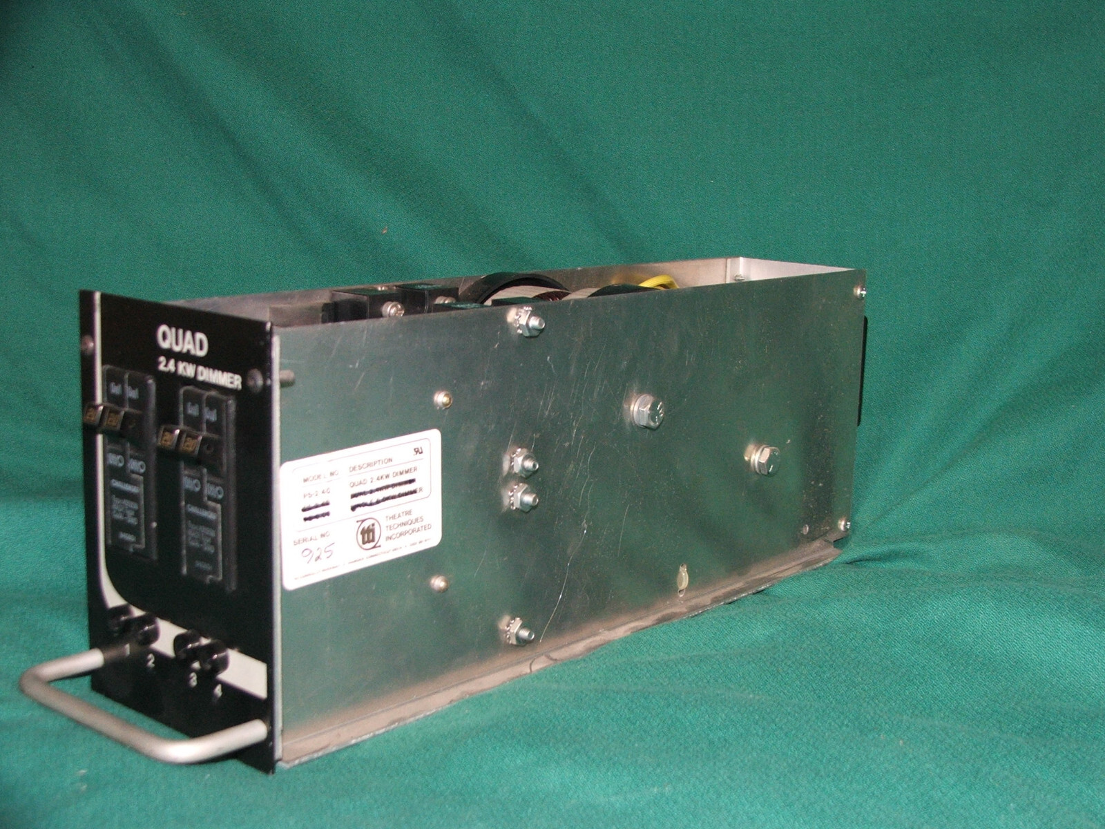 TTI Theatre Techniques PS-2.4Q Quad Dimmer Module from HUB Dimatronics/Kliegl