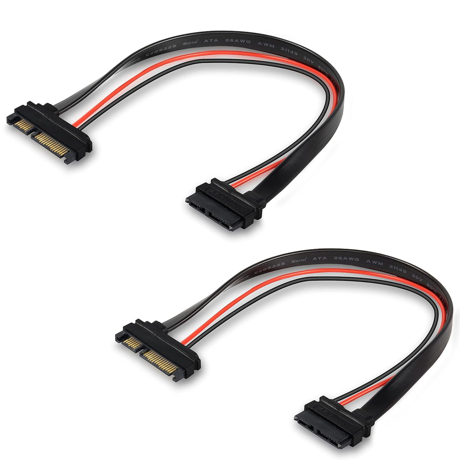 Slimline Sata 13 Pin Male to 22 Pin Sata Female Cable Adapter,Slimline Serial AT