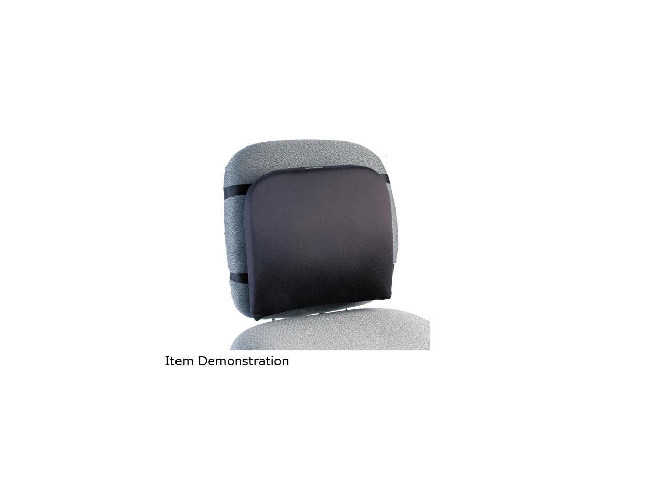 Kensington L82025F Memory Foam Back Rest, 16.00" L x 12.00" W x 16.00" H, Black