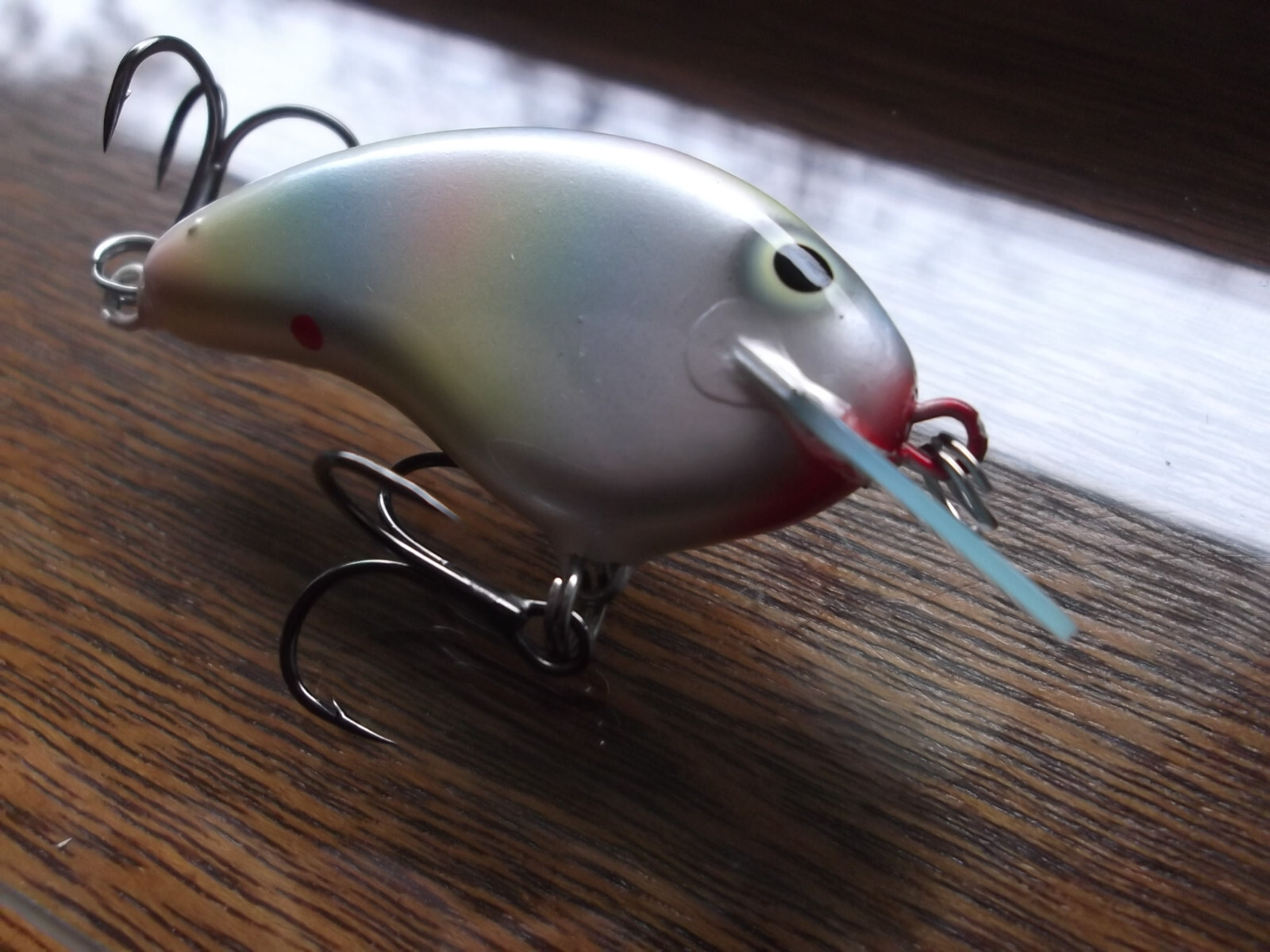 Custom Painted Rapala Wood OG Tiny 4 OGT-4 Pearl