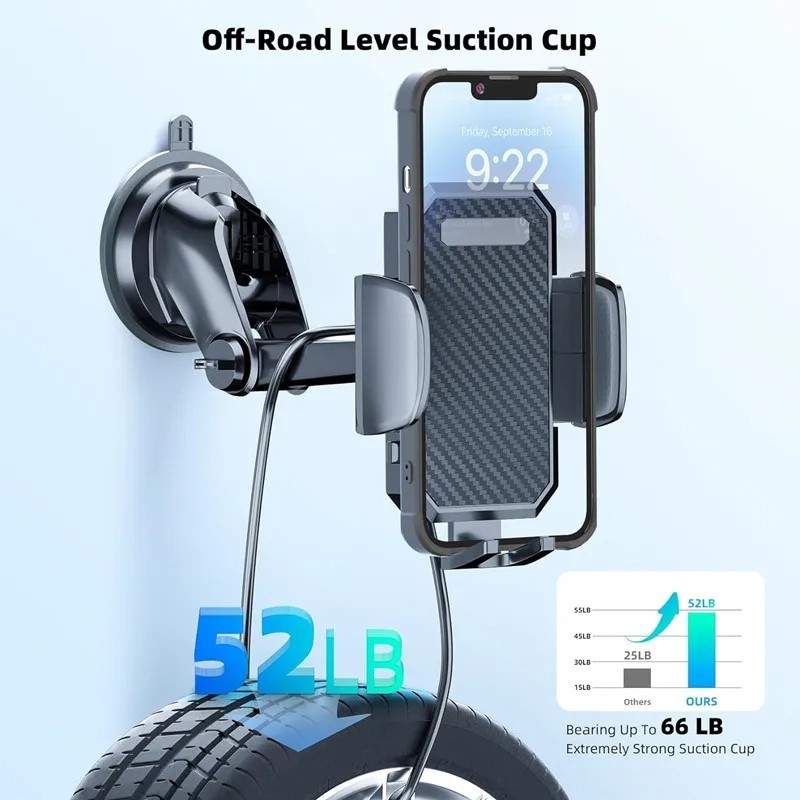 360° Universal Mount Holder Car Stand Windshield For Mobile Cell Phone GPS