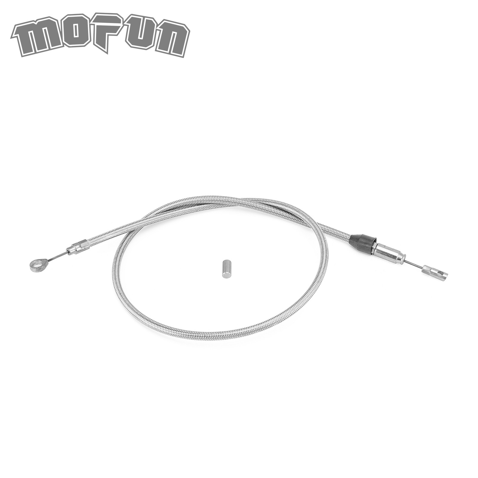 46" Extended Quick Connect Upper Clutch Cable for Harley M8 Softail Fat Bob Boy