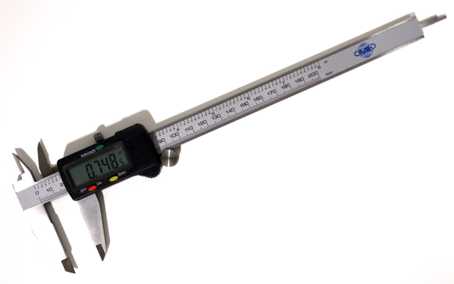 8" DIGITAL CALIPER & DEPTH GAGE       A030