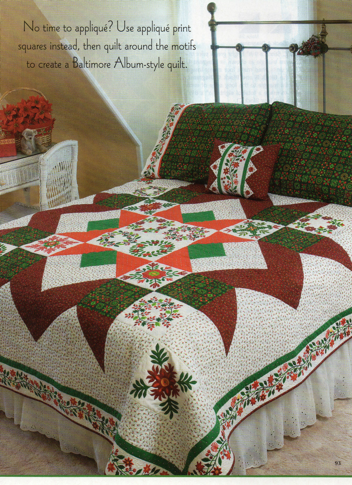 Christmas In Baltimore Quilt Pattern Pieced MD2