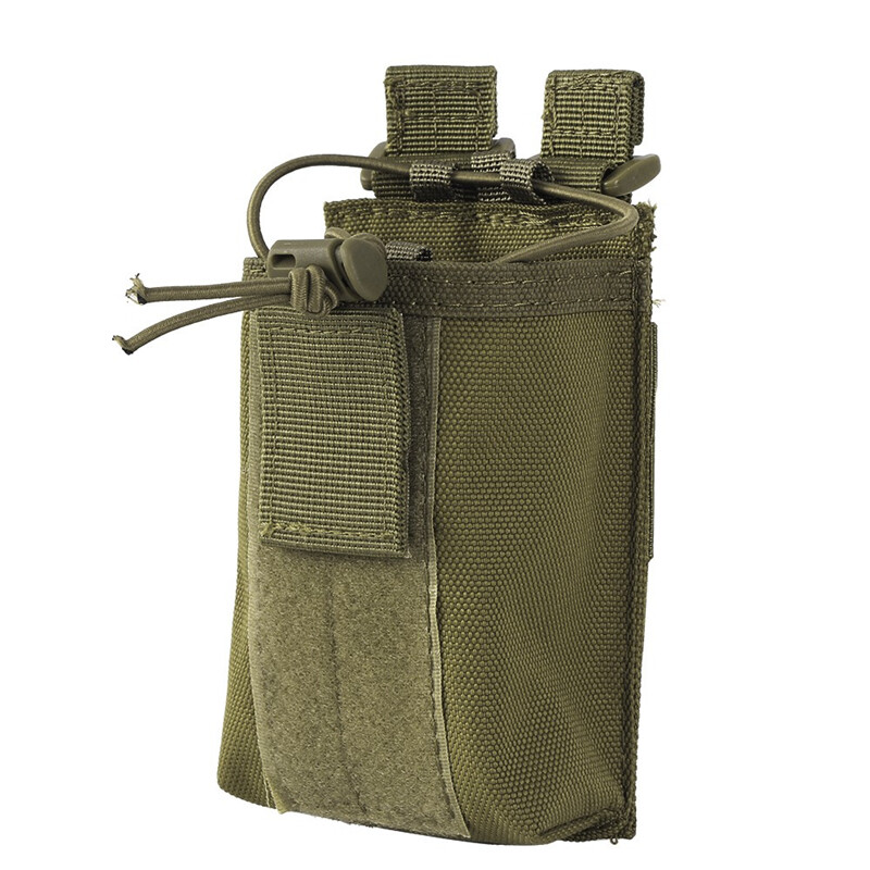 Tactical Molle Pouch Radio Walkie Talkie Holder Bag Belt Pack Magazine Pouch