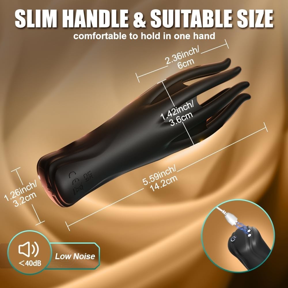 Automatic Male Massager with 7 Modes: Vibration / Suction / Rotation / Thrusting