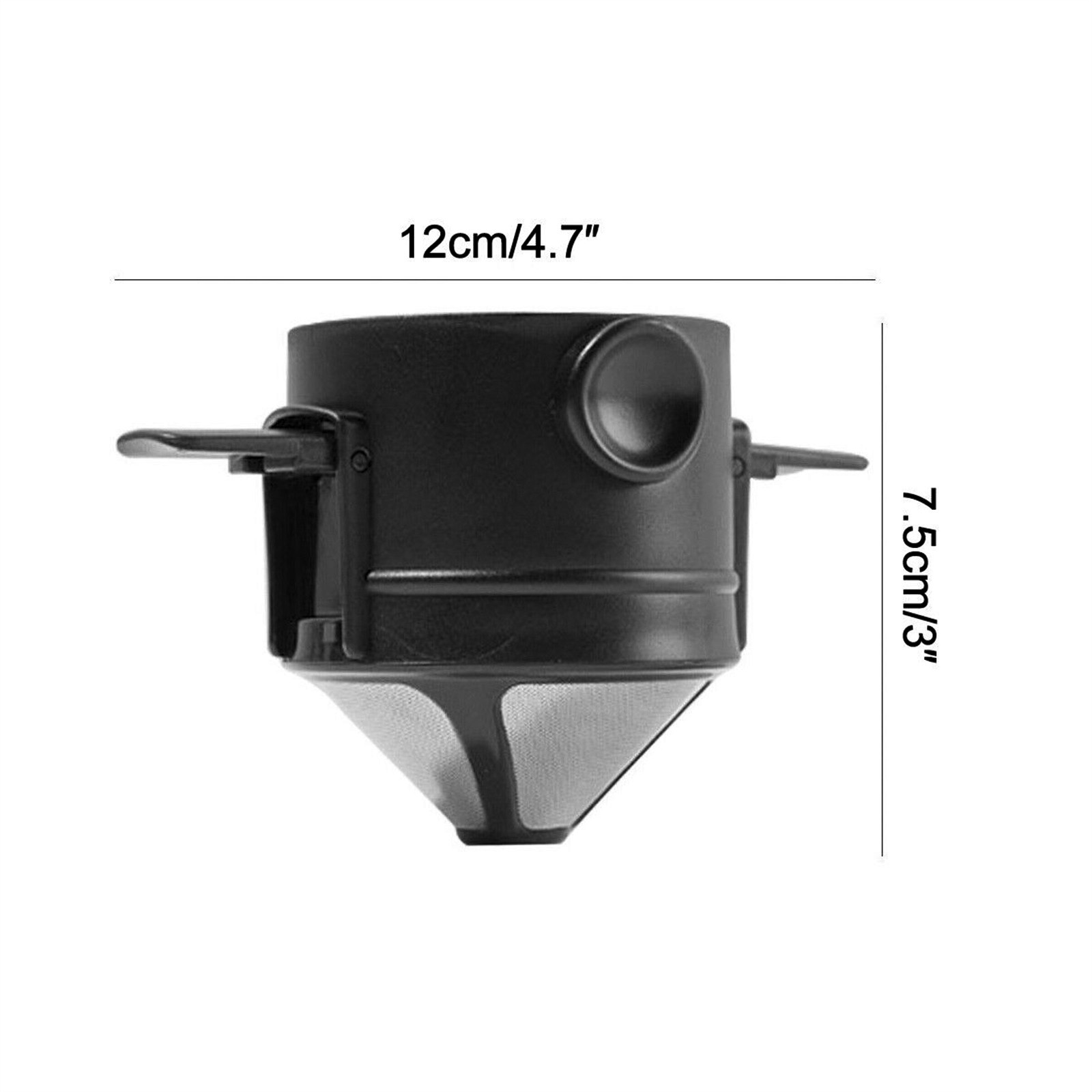 Portable Foldable Coffee Filter Reusable Coffee Funnel Paperless Accessory