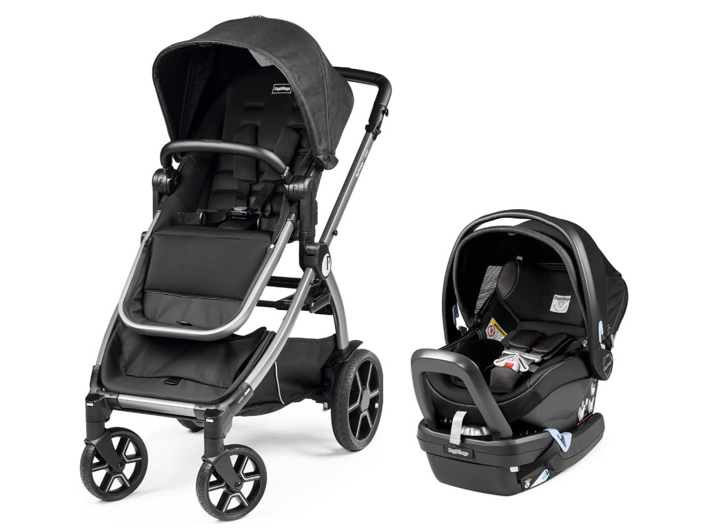 Peg Perego Ypsi Travel System Lightweight Stroller & Primo Viaggio Nido Seat