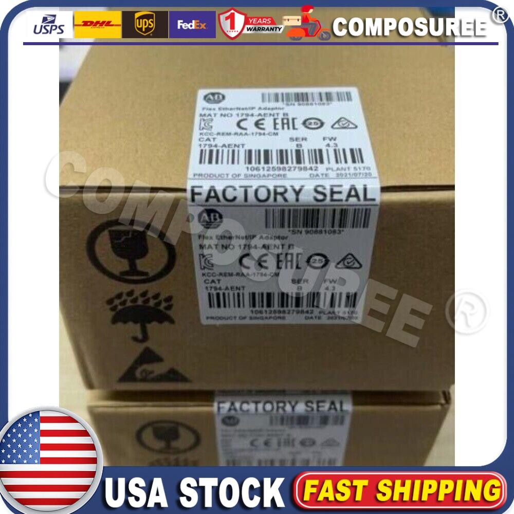2022-2023 NEW Sealed AB 1794-AENT Flex I/O EtherNet/IP Adaptor US Stock USA