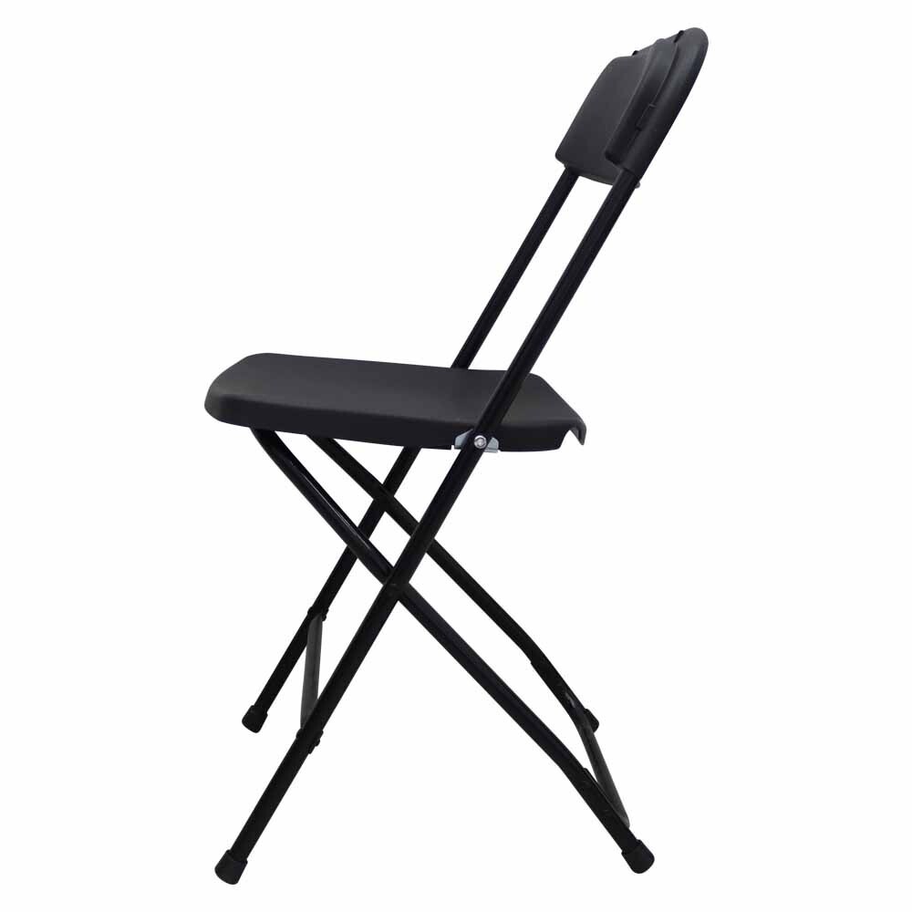 Folding Chairs (10 Pack) 264Lbs Loading Durable Black Chairs for Indoor&Outdoor