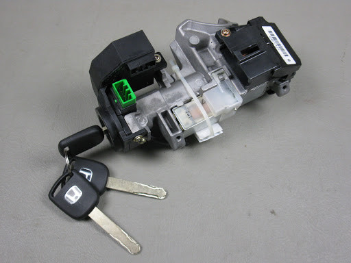2003-2007 Honda Accord OEM Ignition Switch Cylinder Lock Auto Trans 3 KEY
