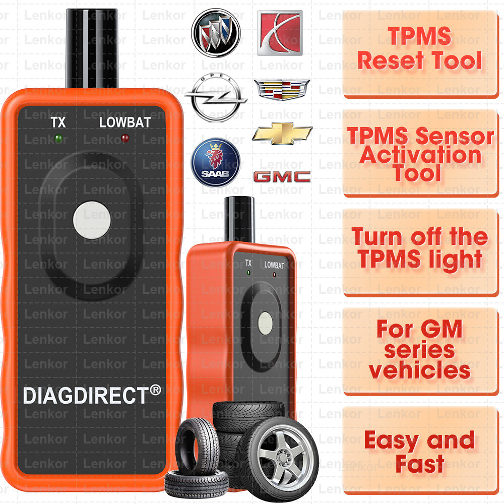 EL 50448 TPMS Tire Pressure Sensor Reset Tool For Chevy Buick GM Monitor System