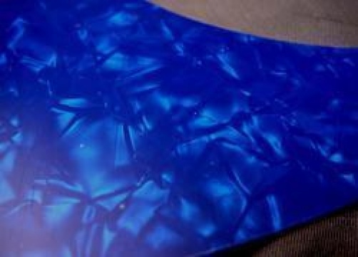 BLUE PEARL SELF-STICKING PICKGUARD FOR ACOUSTIC GUITAR