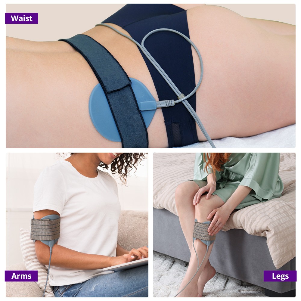 Microcurrent Face Body Shaper Tighten Slim Electrode Breast Stimulation Machine