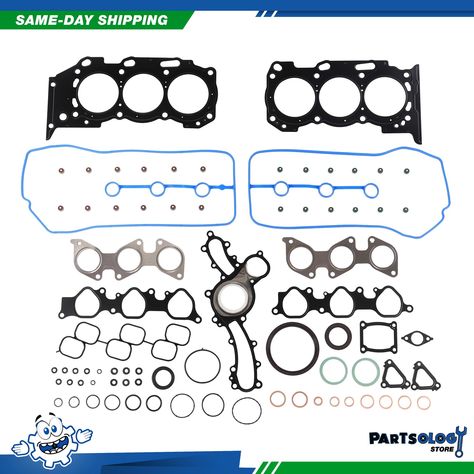 DNJ FGS9069 MLS Full Gasket Set For 03-11 Toyota 4Runner FJ Cruiser 4.0L DOHC