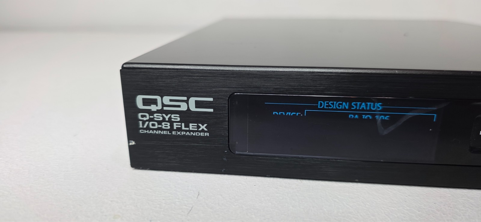 QSC Q-SYS I/O-8 FLEX PoE+ Network Channel Expander Grade "B"