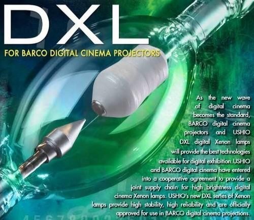 Ushio 6500W 700 Hour Digital Xenon Lamp for the HDQ-4K35