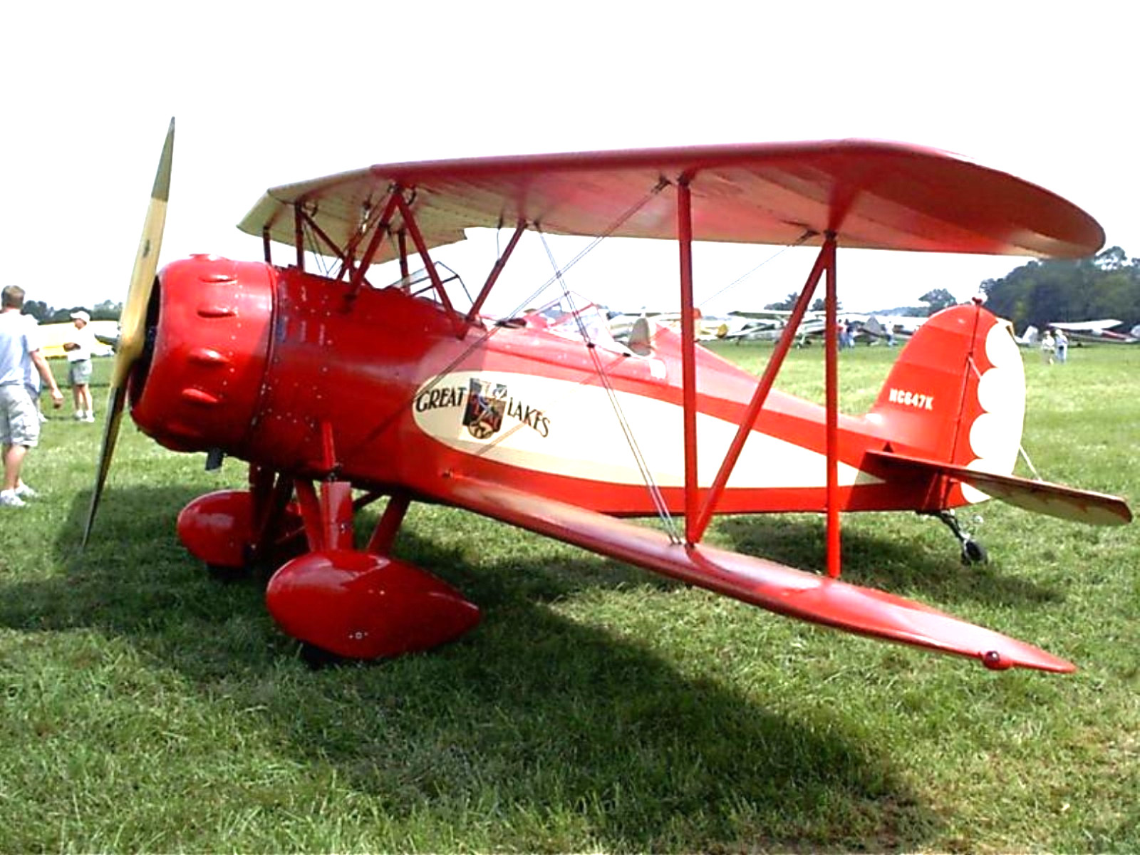 RC Plans & Patterns Sport Scale GREAT LAKES SPECIAL Wingspan 53"
