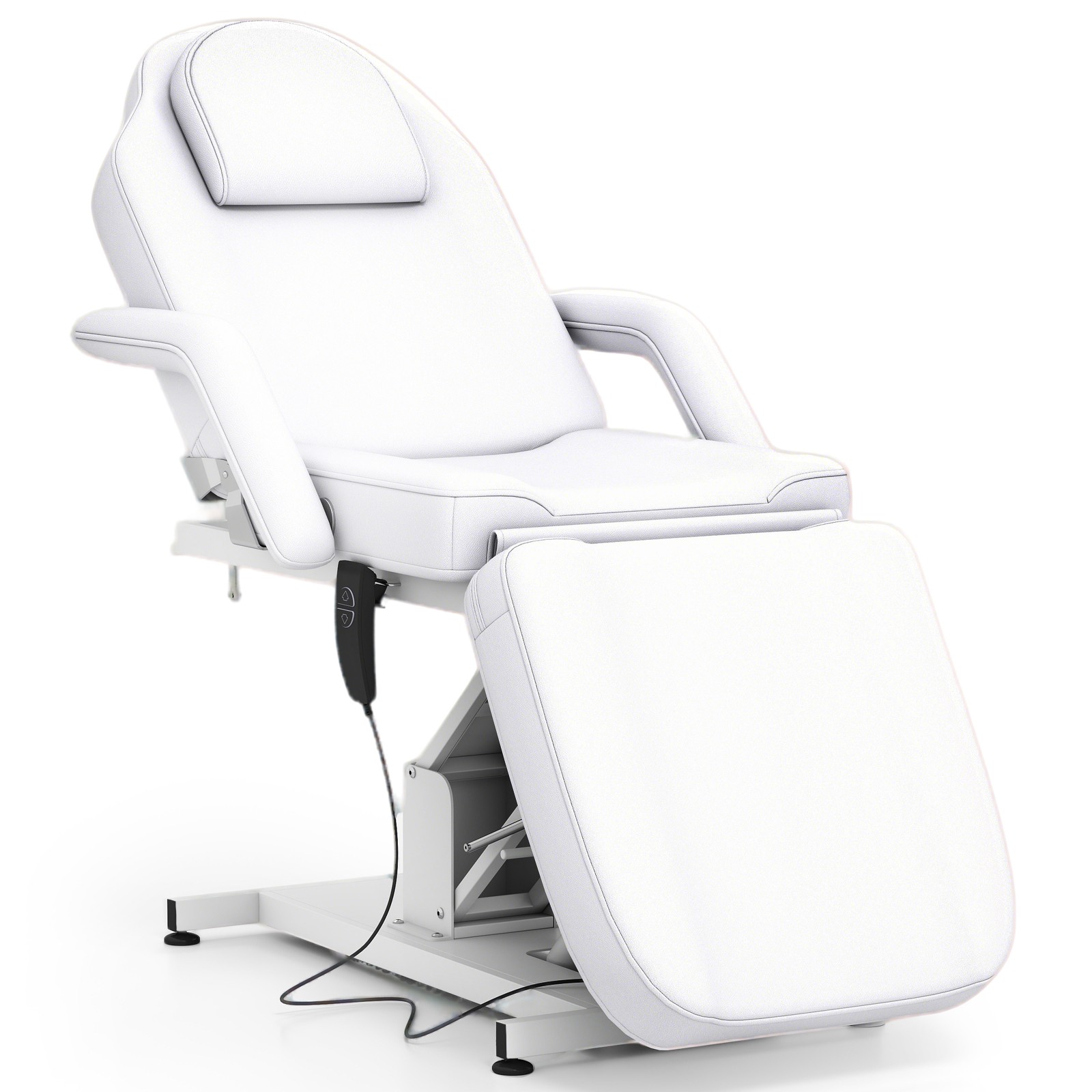 White Electric Facial Bed Massage Table Tattoo Chair Beauty Salon Spa Equipment
