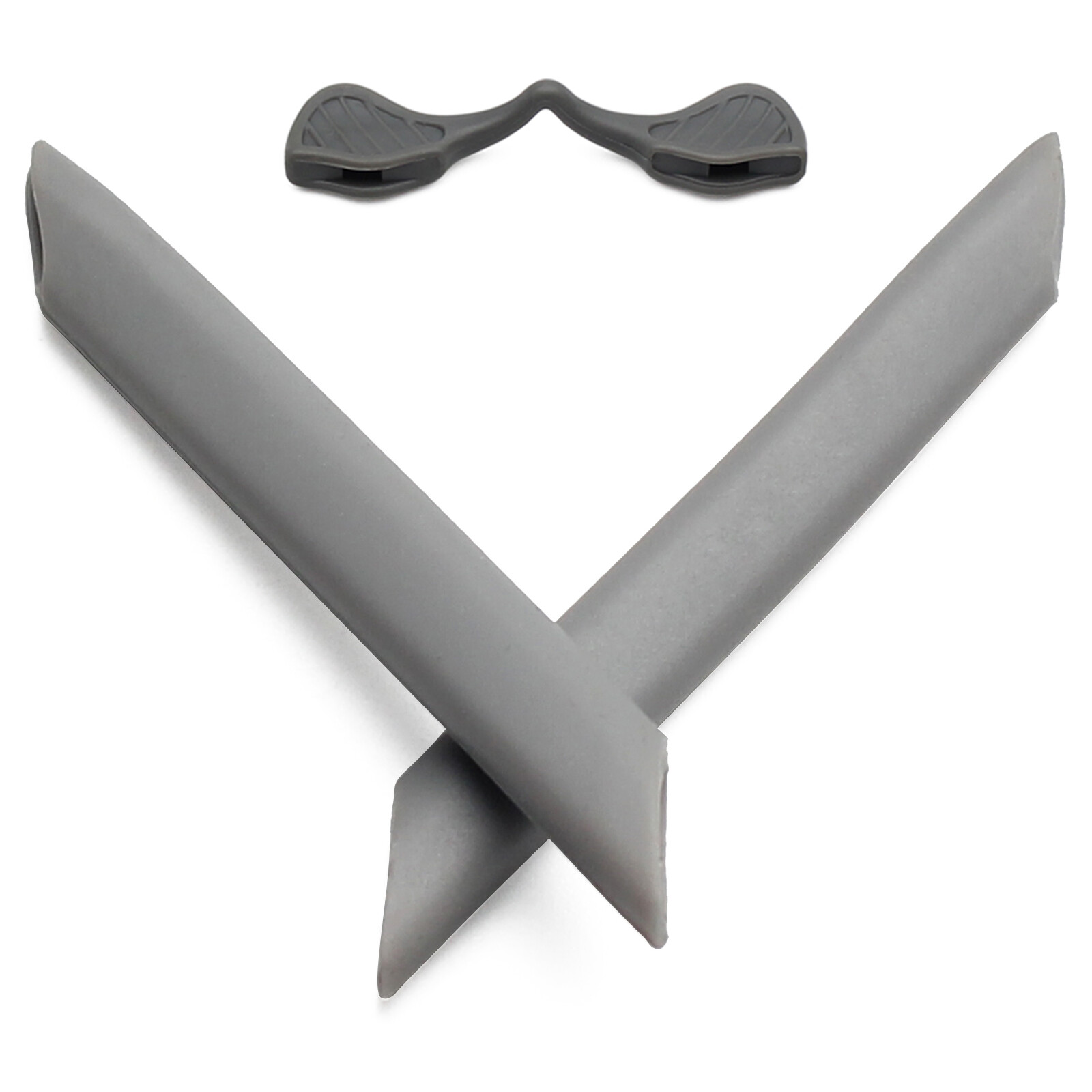 hdhut Rubber Kit Ear Socks & Nose Piece for-Oakley Radarlock Path Edge Grey