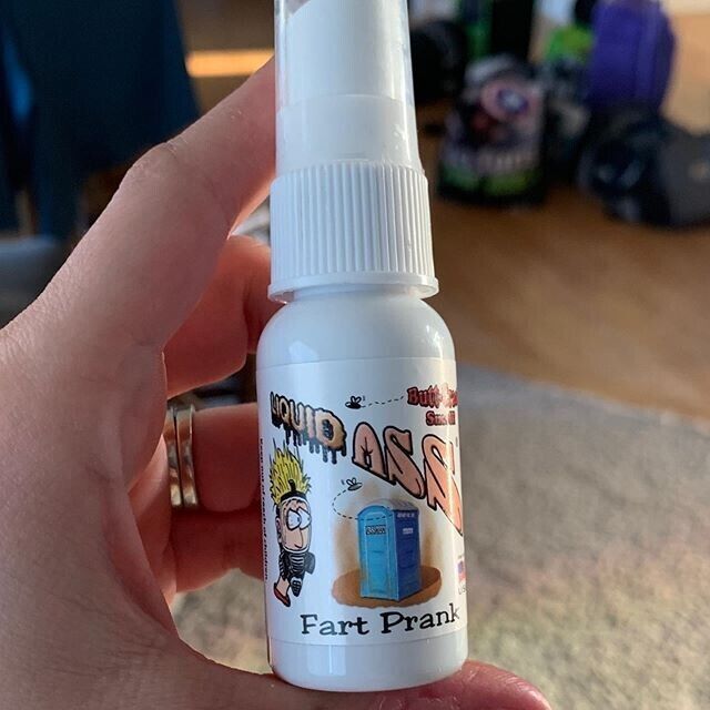4 LIQUID ASS " SPRAY BOTTLES " gag stink puke crap