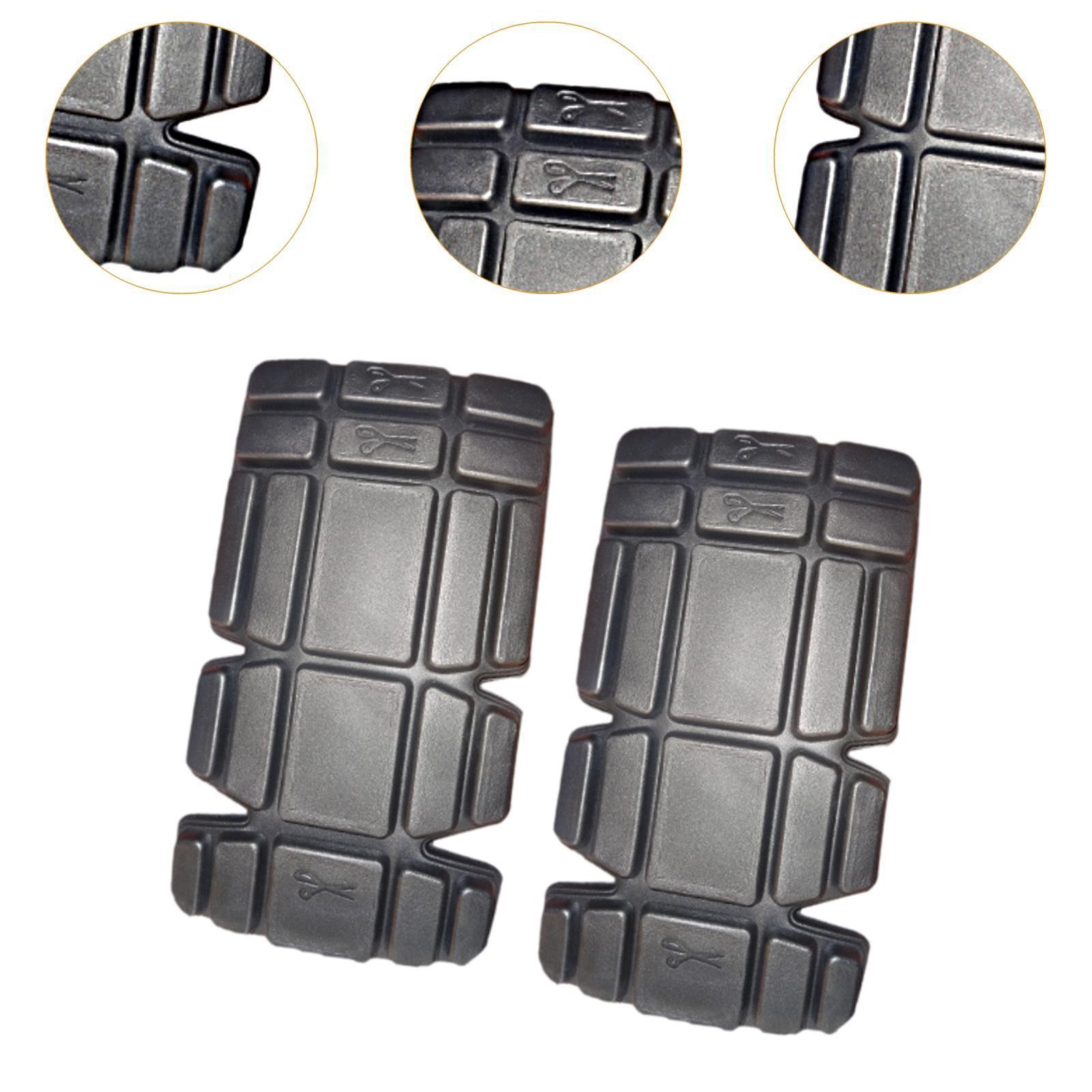 2Pcs Knee Pad for Pants Padding EVA Lightweight Thick Flexible Anti Skid Insert