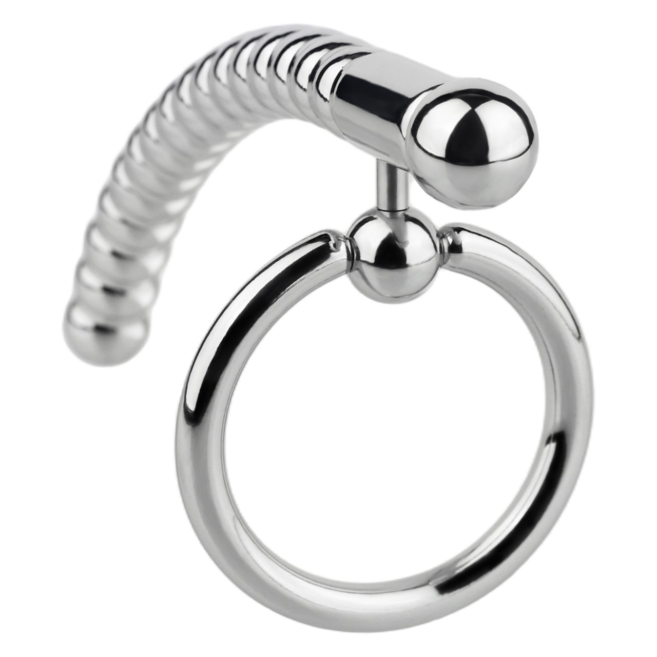 Piercing Penis Plug Urethral Sounding Dilator Solid Penis Stretcher Enhance Men