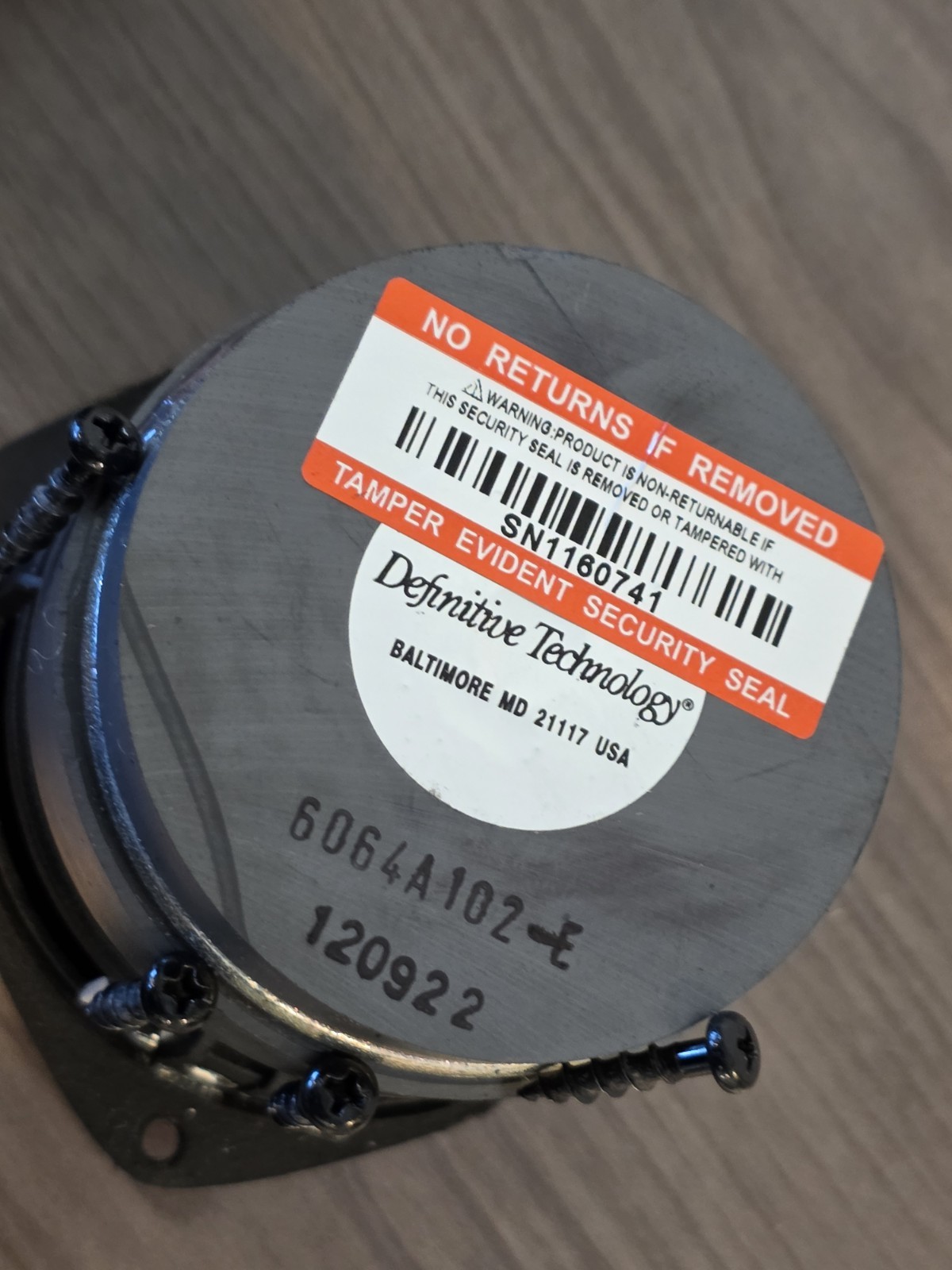 DEFINITIVE TECHNOLOGY BP-8040ST 3.5" MIDRANGE DRIVER - PRICED PER UNIT -TESTED