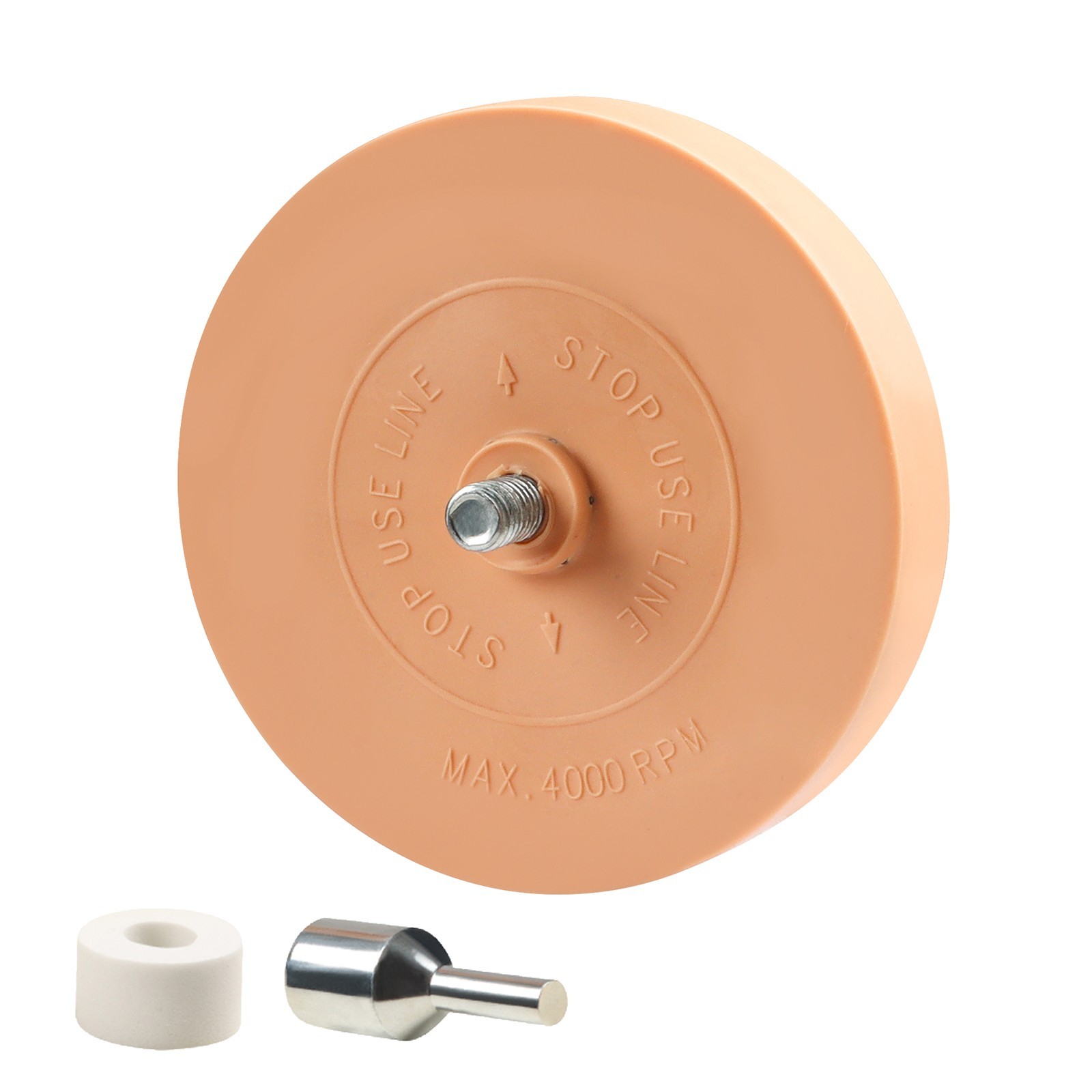 3.5''Car Decal Rubber Eraser Wheel Remover For 3M Glue Remove Adhesive Sticker