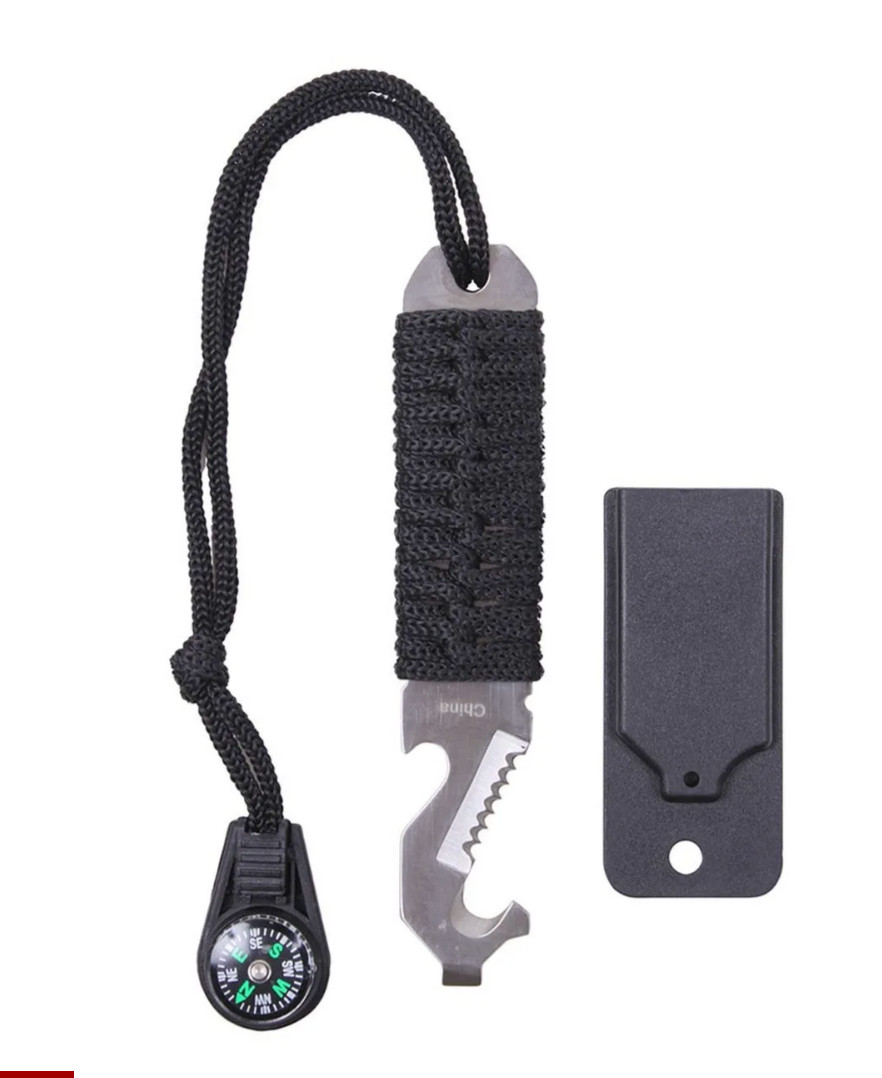Rothco Paracord Survival Pry Tool | Black | 4674