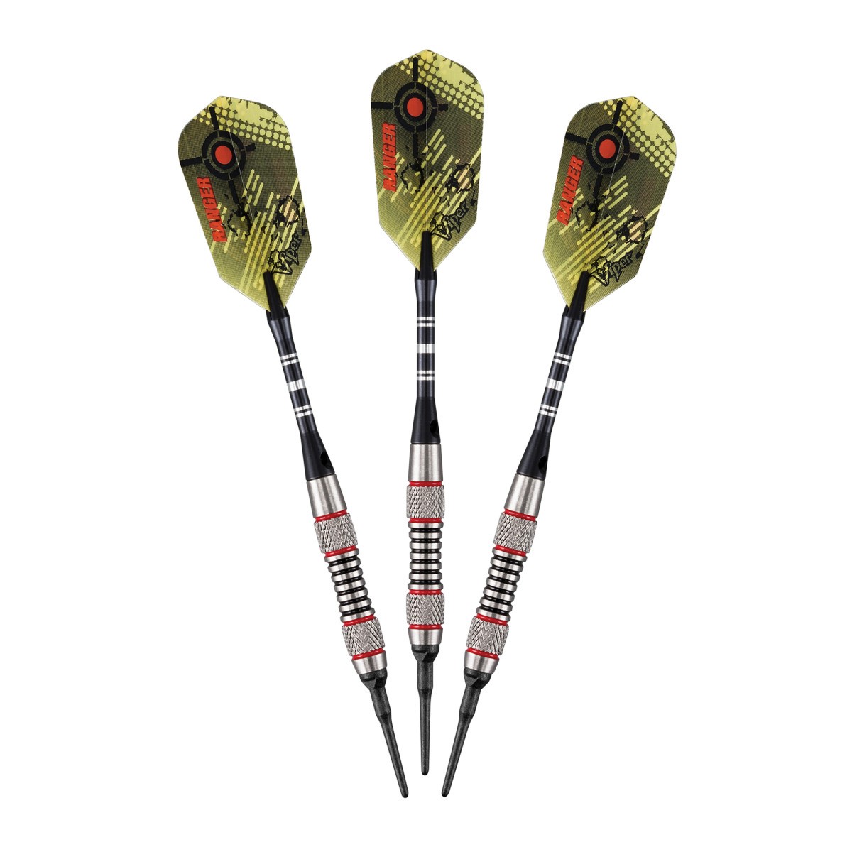 Viper Ranger Tungsten Soft Tip Darts - Dartboard Game Accessory - 18 Grams