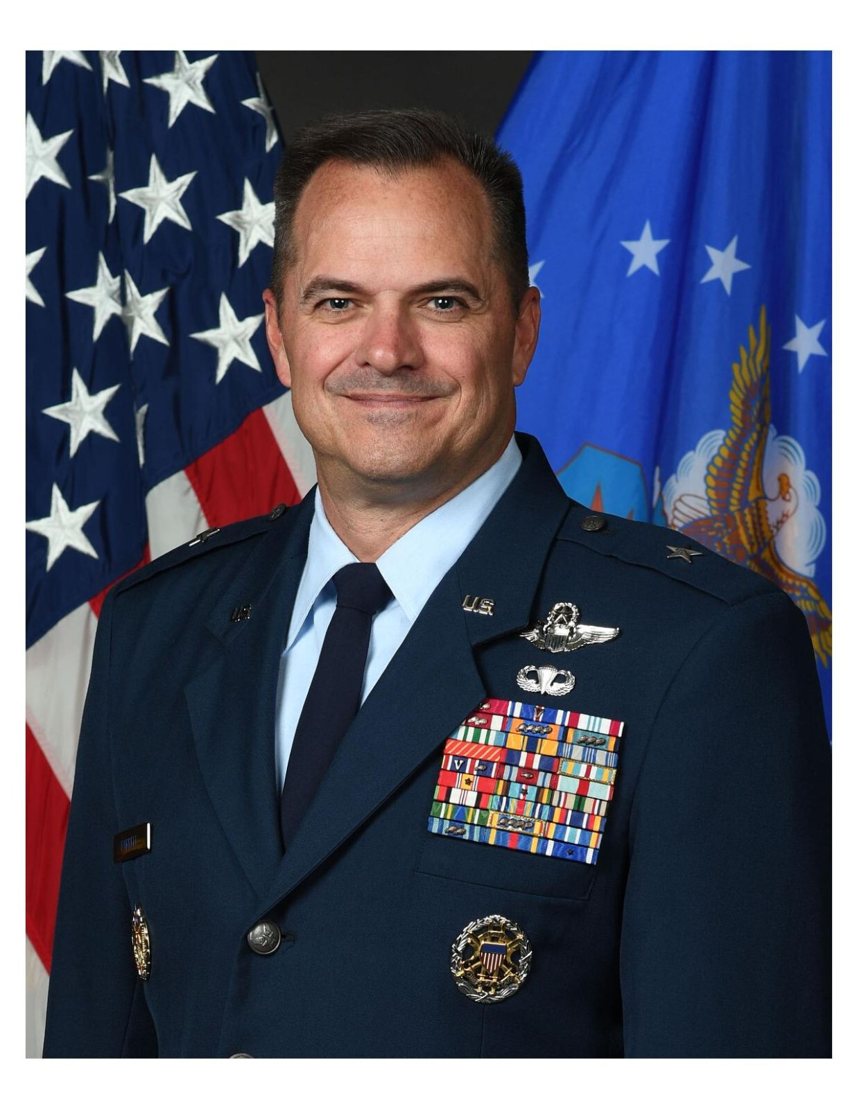 United States Air Force General Sean M. Farrell 8x10 Photo On 8.5" x 11"