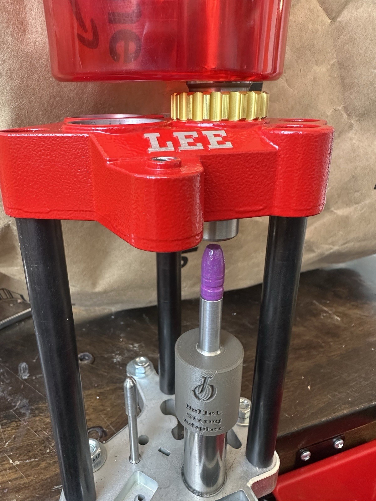 Bullet Sizing Adapter .357 Diameter For Lee Pro 4000/ 1000 Progressive Press …