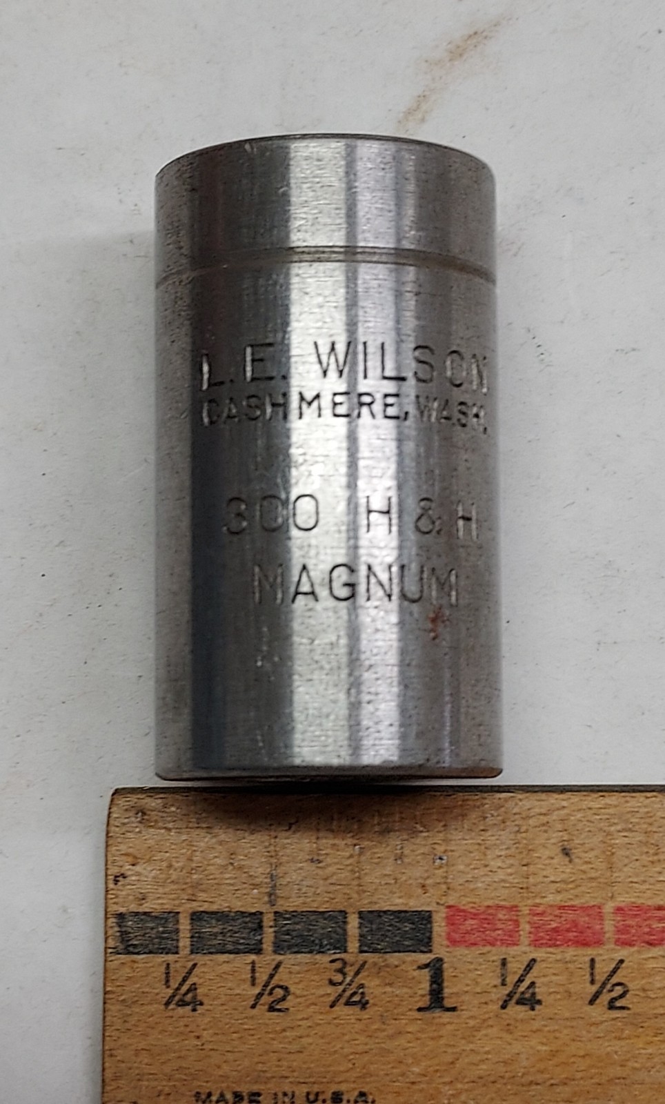 L.E. Wilson Trimmer Case Holder 300 H&H Magnum