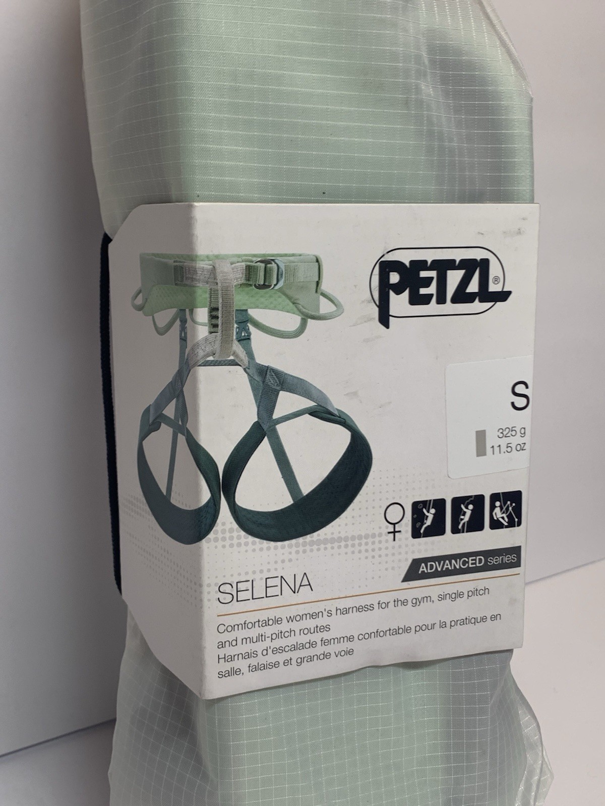 New PETZL Selena Climbing Harness ~ Mountain Bouldering Wall Gym, Women's SMALL