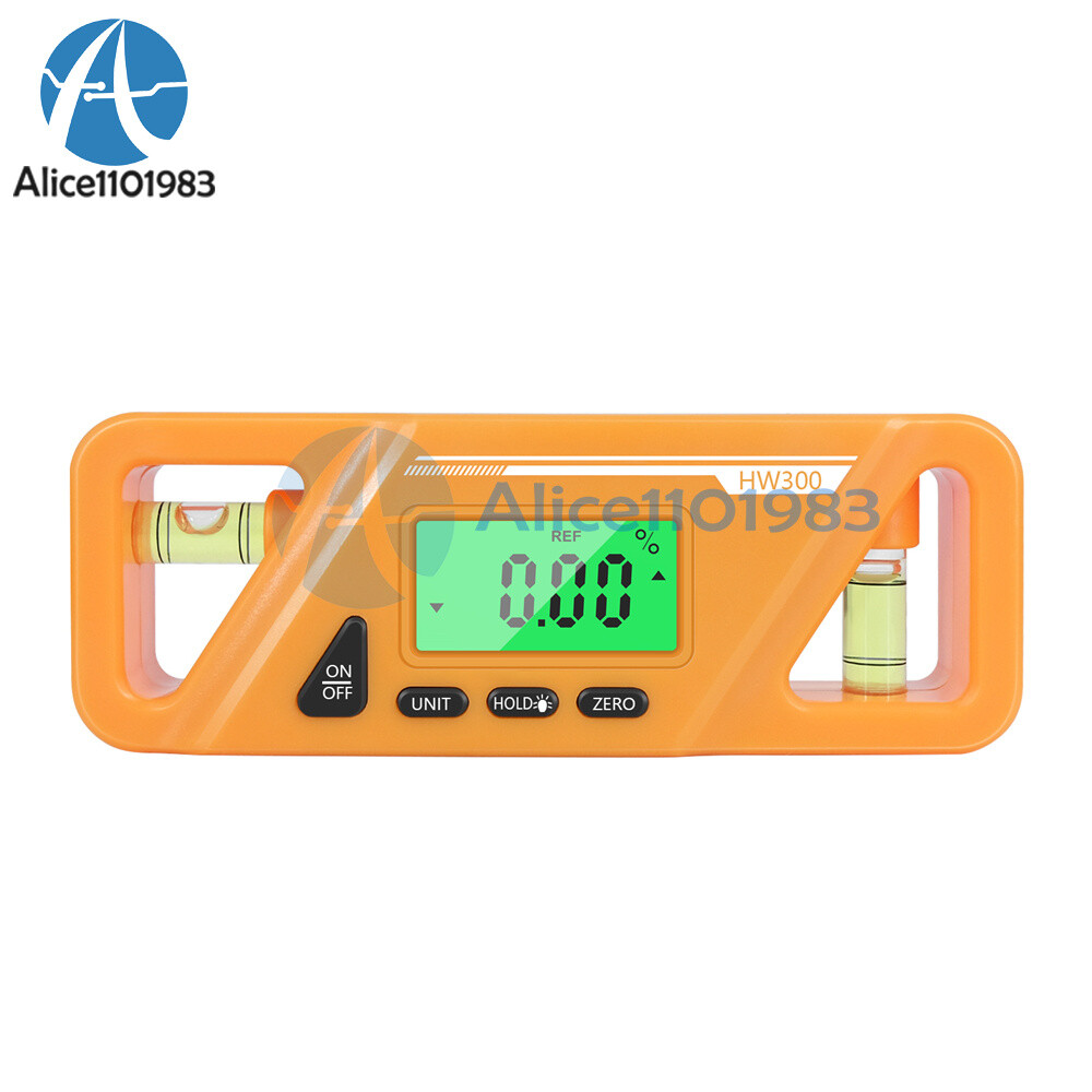 90° Degree LCD Digital Display Inclinometer Level Meter Protractor Angle Meter