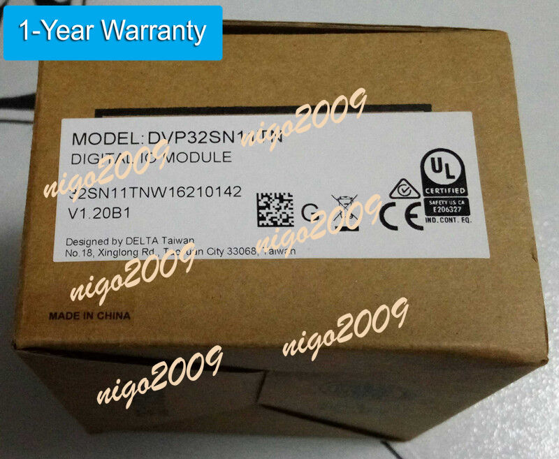 DVP32SN11TN Delta S Series PLC Digital Module DO 32 Transistor new in box