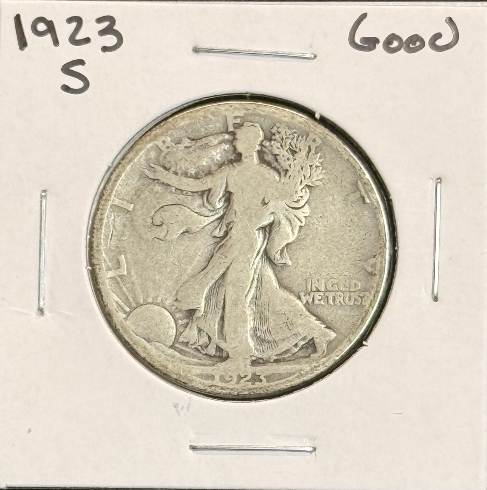 1923-S Walking Liberty Half Dollar, Good , (22222)