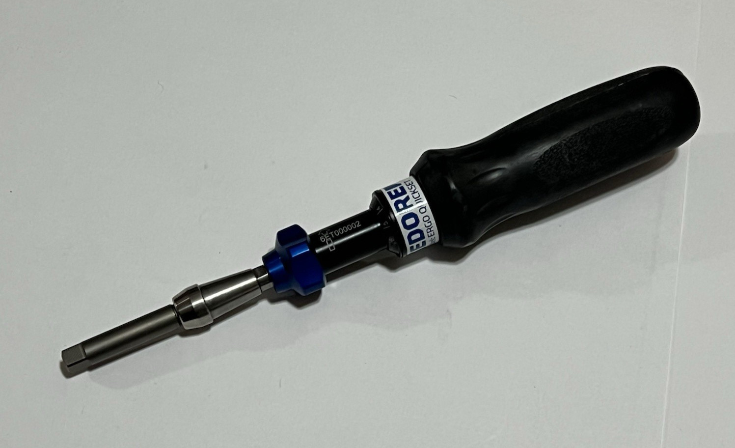 Gedore QSA12FH Hex Bit Adjustable Torque Screwdriver 2-12 In/Lb Box Paperwork