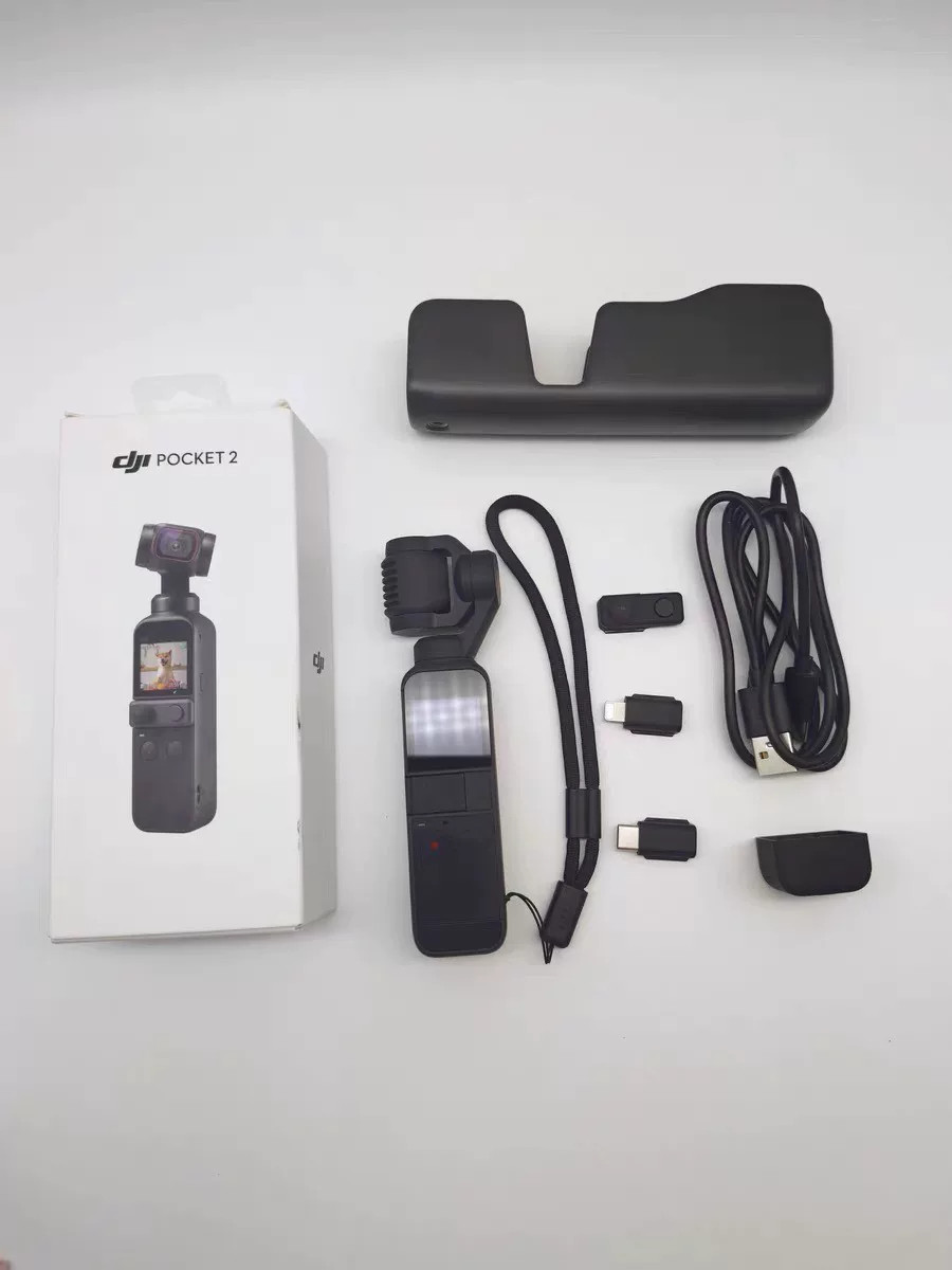 DJI Pocket 2 Creator Combo 3-Axis Gimbal 4K Camera Portable Vlogging Kit