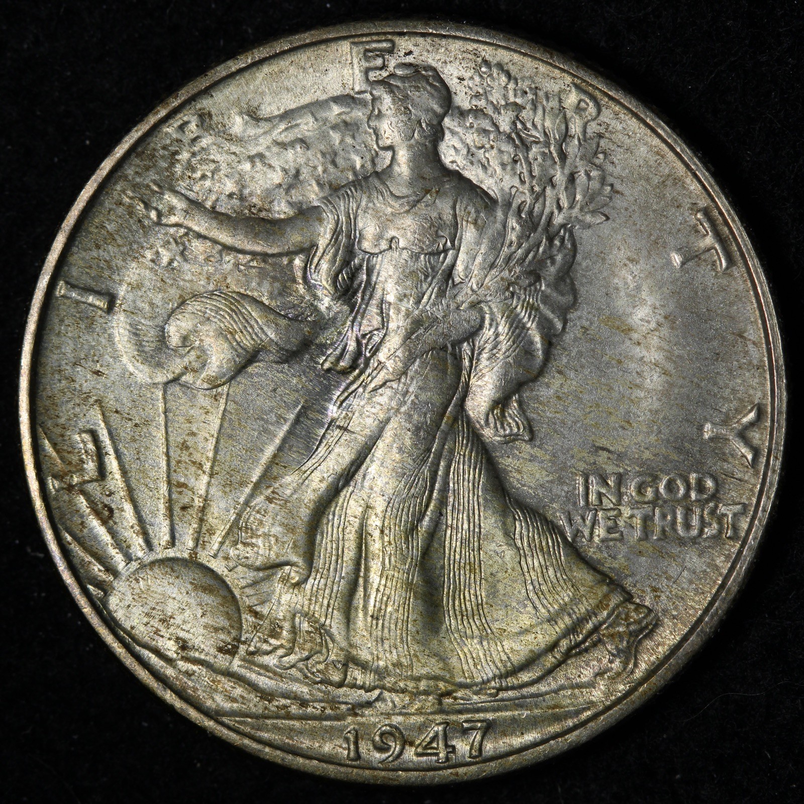 1947-D Walking Liberty Silver Half Dollar BU *UNCIRCULATED* MS E346 KUEB