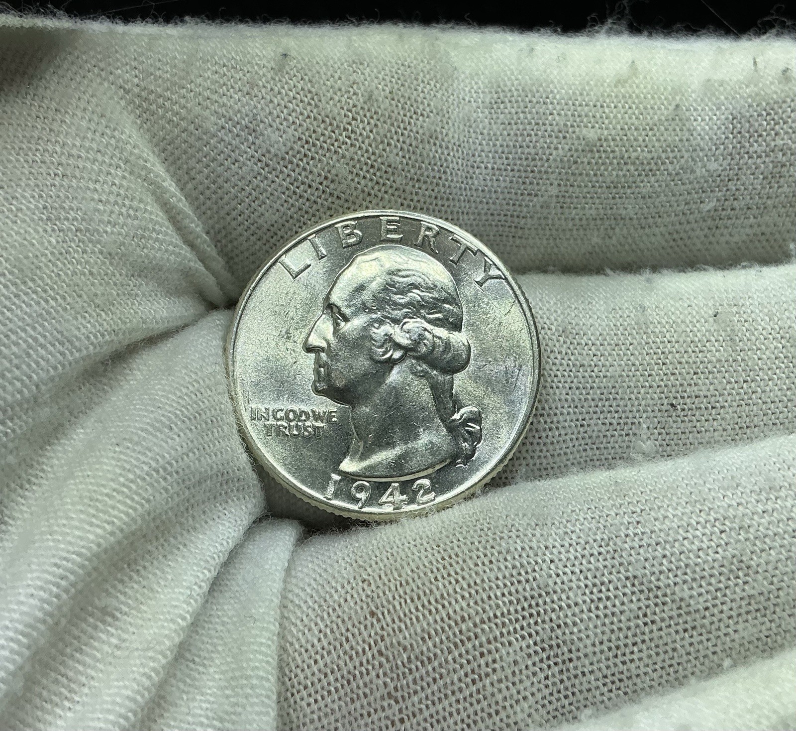 1942 Washington Quarter - S224