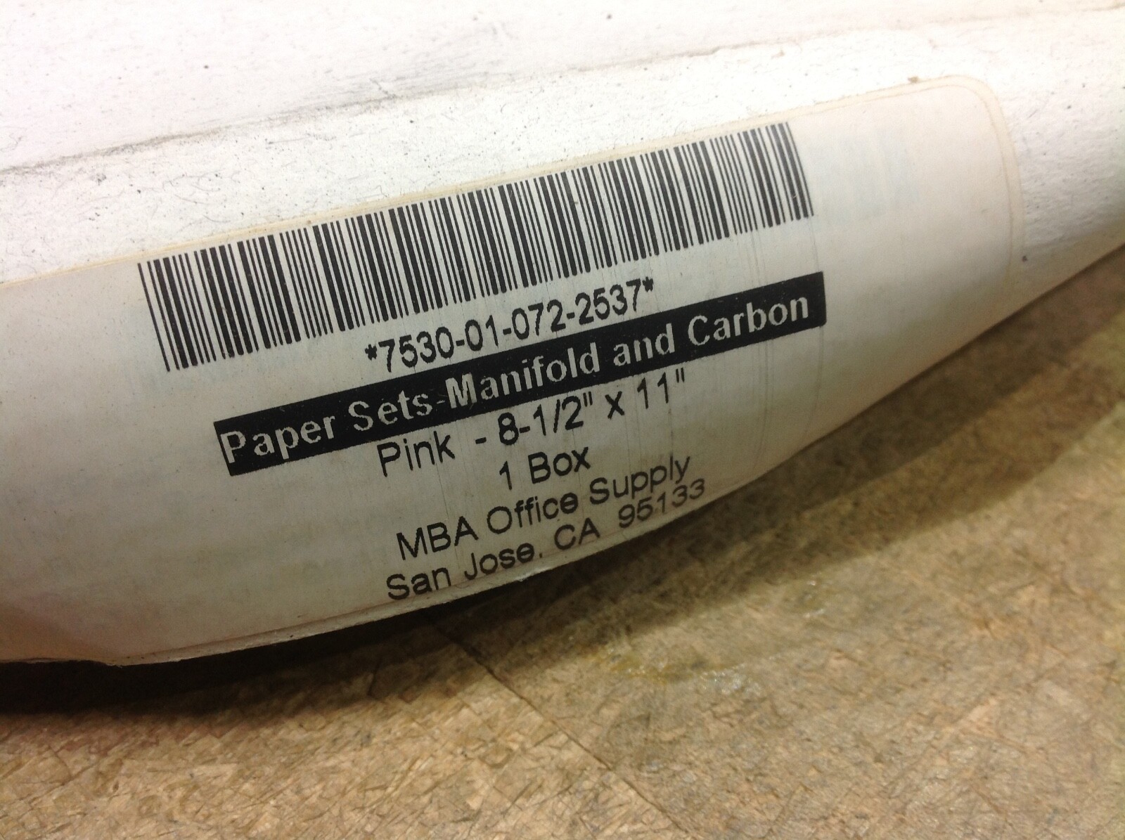 4 pounds of carbon paper sets manifold and carbon 8 1/2 x 11 pink new tattoo