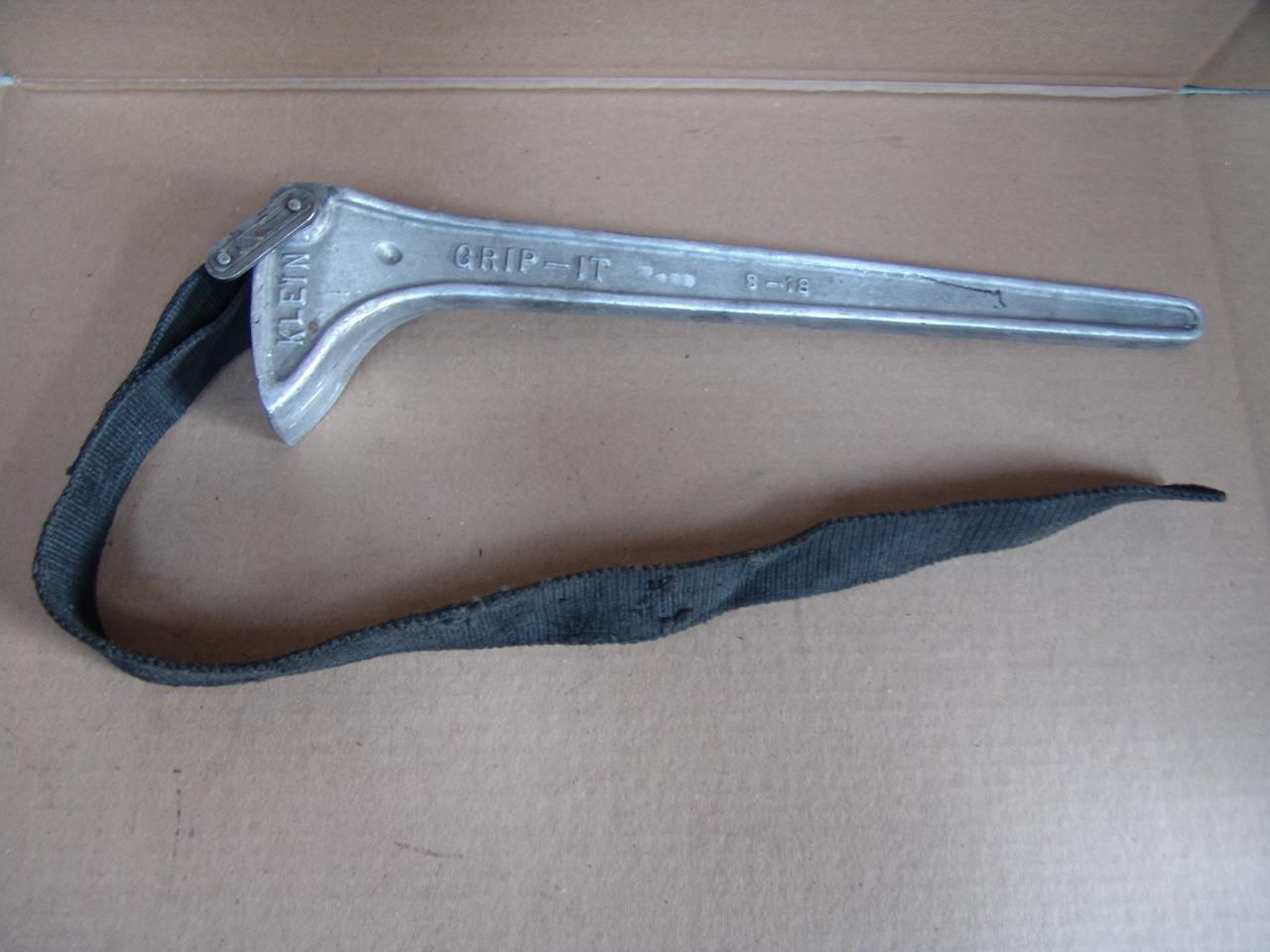 Klein Large Strap Wrench Pipe Wrenches Tool